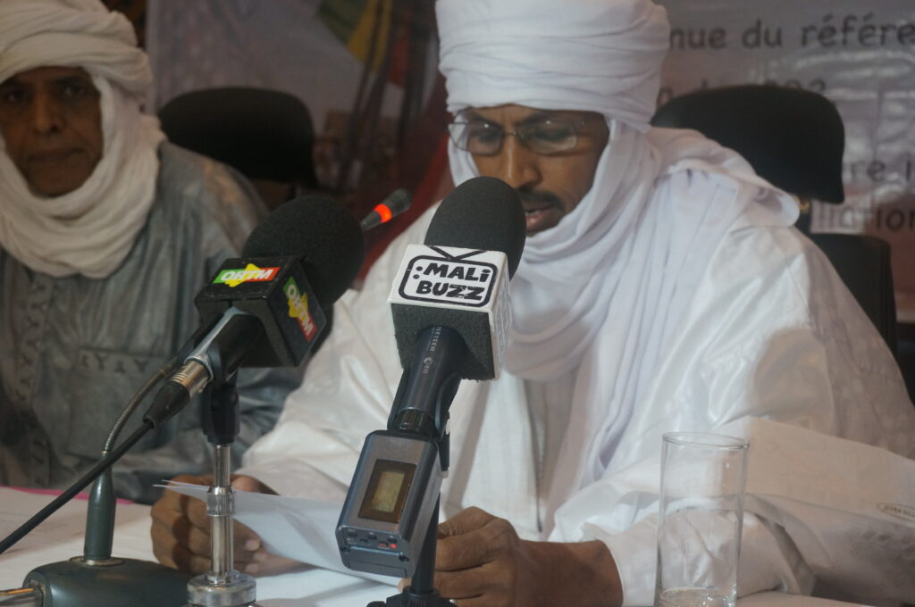 Mali: Abdoul Magid dit Nasser « J’en appelle à tous les maliens à la paix car la guerre ne réglera absolument rien »